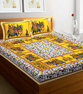 100% Cotton King Bed Sheet Set - TN Creations