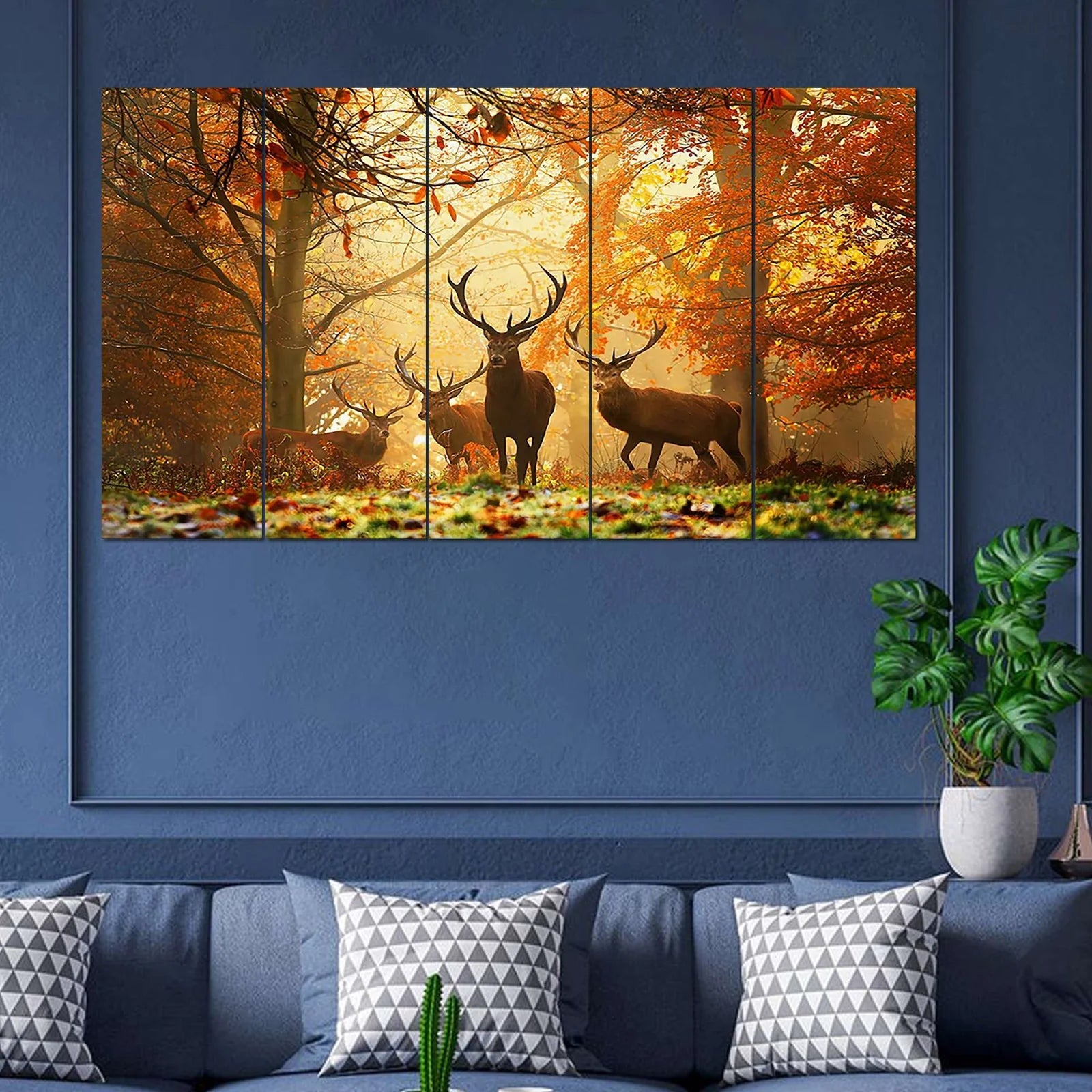 SET OF 5 DIGITAL WALL PAINTING - TN Creations