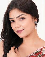 Jharokha Jhumka Earrings