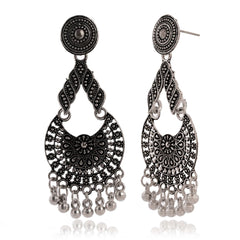 Filigree Chandbali Earrings