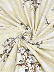 100% Pure Cotton Traditional Printed Bedsheet for Double Bed King Size Bedsheet with 2 Pillow Covers - TN Creations