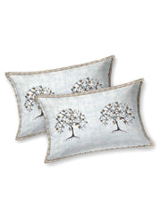 100% Pure Cotton Traditional Printed Bedsheet for Double Bed King Size Bedsheet with 2 Pillow Covers - TN Creations