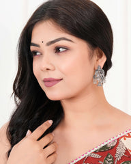 Elephant Jhumka Earrings