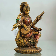 Saraswati, the Hindu Goddess of Knowledge and the Arts - TN Creations