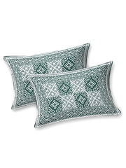 100% Pure Cotton Traditional Printed Bedsheet for Double Bed King Size Bedsheet with 2 Pillow Covers - TN Creations