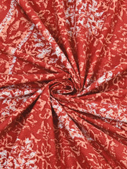 100% Pure Cotton Traditional Printed Bedsheet for Double Bed King Size Bedsheet with 2 Pillow Covers - TN Creations