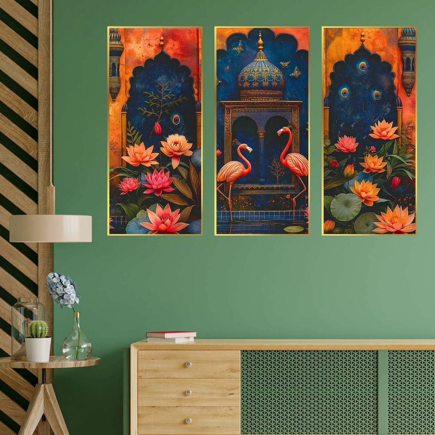 Golden Framed Wall Paintings