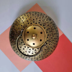 Brass Incense Burner with Smoke - TN Creations