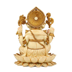 Handcrafted Marble Religious Statue – Exquisite God Idol for Home & Temple Décor - TN Creations