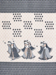 100% Pure Cotton Traditional Printed Bedsheet for Double Bed King Size Bedsheet with 2 Pillow Covers - TN Creations