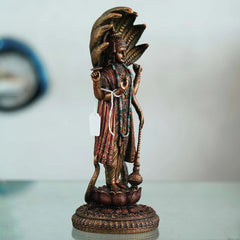 Lord Vishnu Idol: A Sacred Representation of the Preserver - TN Creations