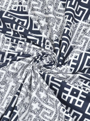 100% Pure Cotton Traditional Printed Bedsheet for Double Bed King Size Bedsheet with 2 Pillow Covers - TN Creations