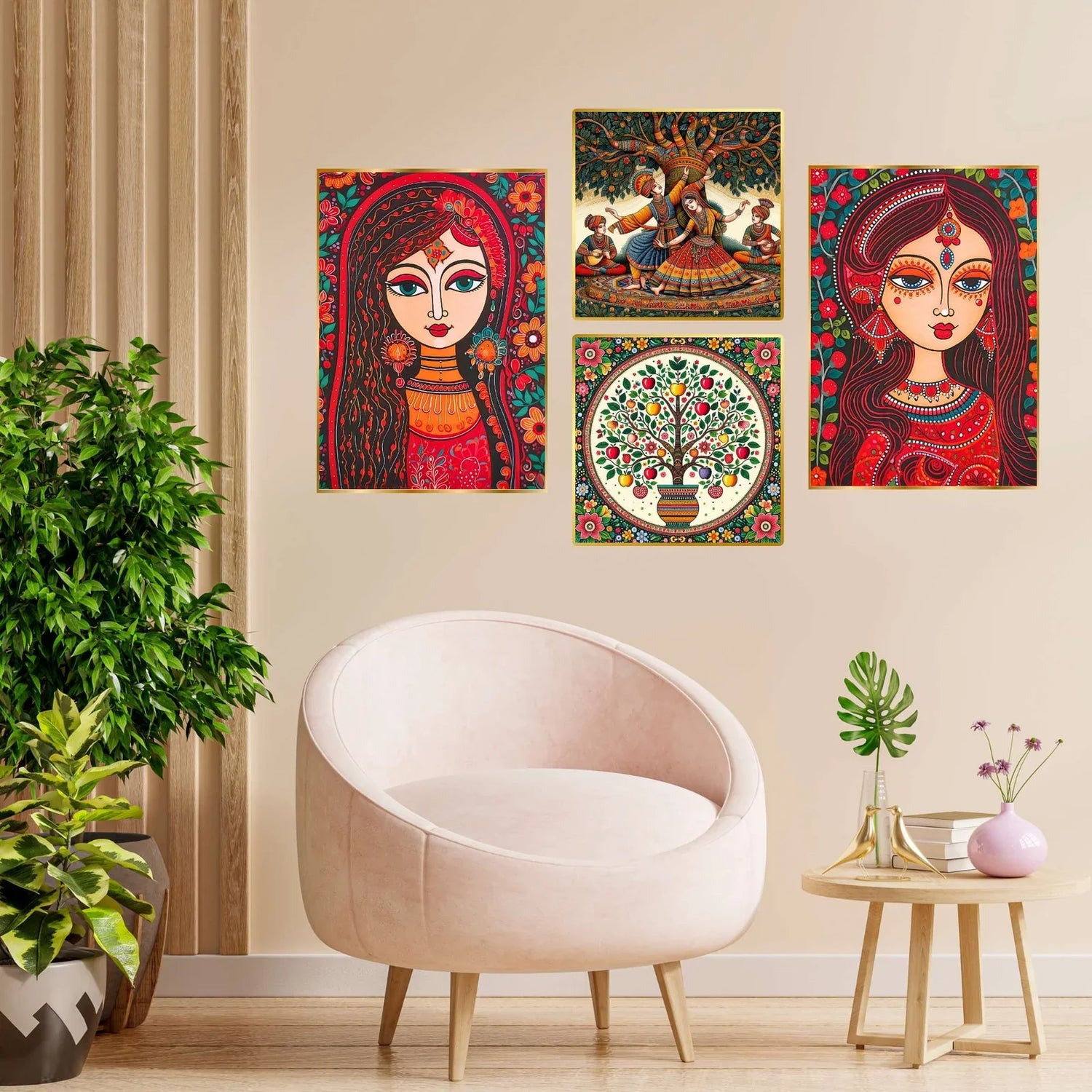 Golden Frame Set