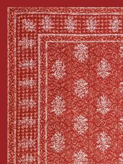 100% Pure Cotton Traditional Printed Bedsheet for Double Bed King Size Bedsheet with 2 Pillow Covers - TN Creations