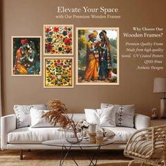 SET OF 4 DIGITAL WALL PAINTING - TN Creations