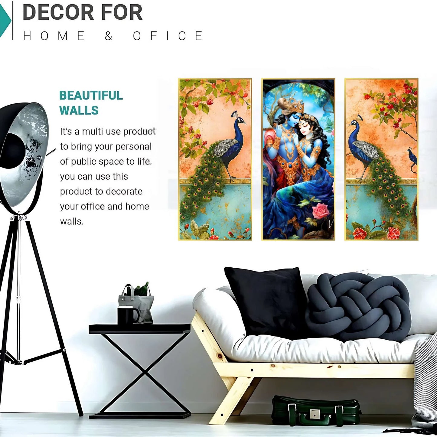 Golden Framed Wall Paintings