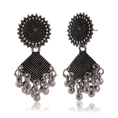 Sunburst Jhumka Earrings