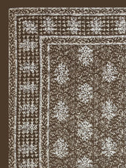 100% Pure Cotton Traditional Printed Bedsheet for Double Bed King Size Bedsheet with 2 Pillow Covers - TN Creations