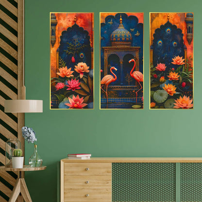 Golden Framed Wall Paintings