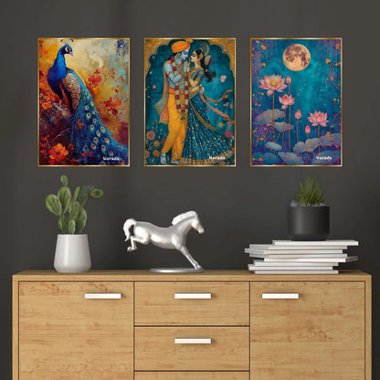 Golden Framed Wall Paintings