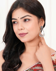 Teardrop Jhumka Earrings