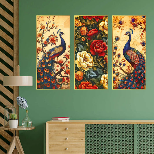Golden Framed Wall Paintings