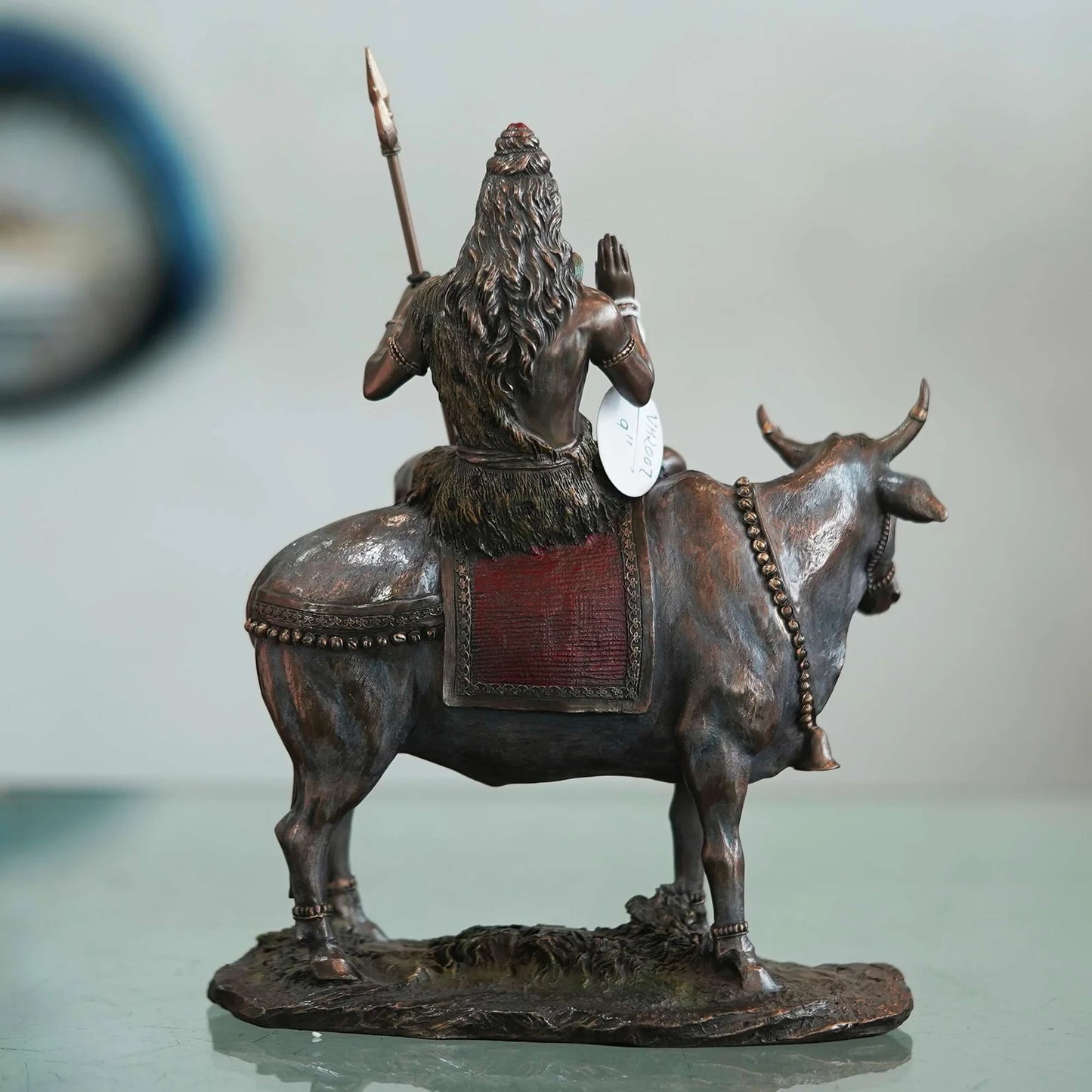 Shiva in Contemplation on Nandi, the Divine Bull