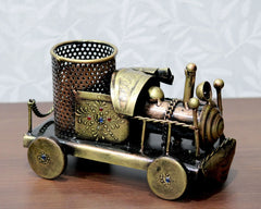 Brass Train Pen Holder - TN Creations