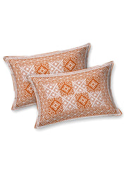 100% Pure Cotton Traditional Printed Bedsheet for Double Bed King Size Bedsheet with 2 Pillow Covers - TN Creations