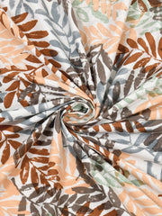 100% Pure Cotton Traditional Printed Bedsheet for Double Bed King Size Bedsheet with 2 Pillow Covers - TN Creations