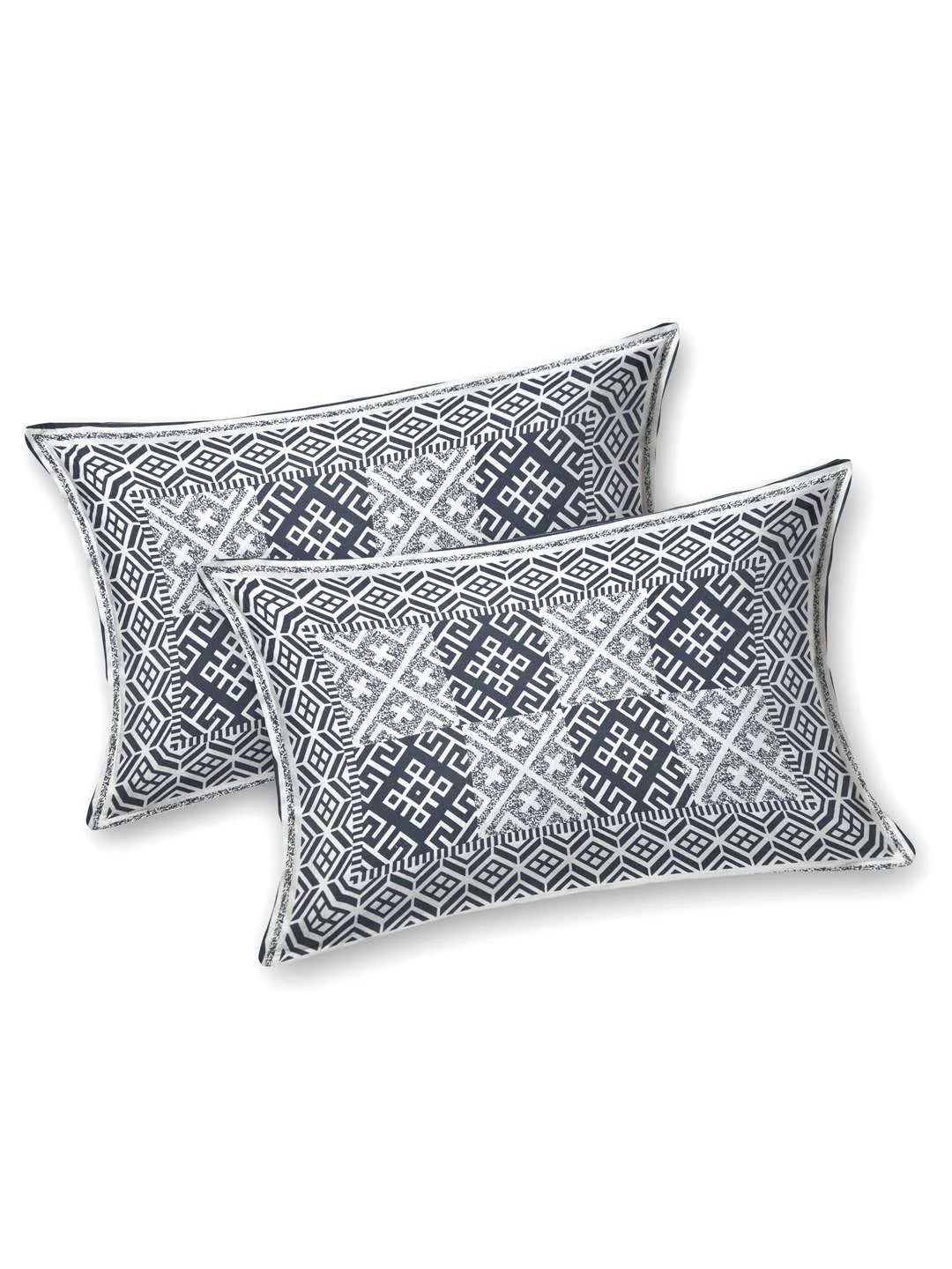 100% Pure Cotton Traditional Printed Bedsheet for Double Bed King Size Bedsheet with 2 Pillow Covers