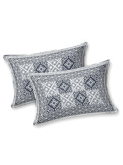 100% Pure Cotton Traditional Printed Bedsheet for Double Bed King Size Bedsheet with 2 Pillow Covers - TN Creations