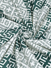 100% Pure Cotton Traditional Printed Bedsheet for Double Bed King Size Bedsheet with 2 Pillow Covers - TN Creations