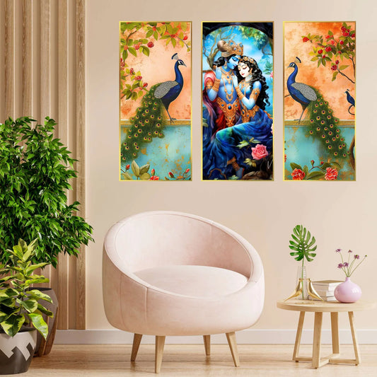 Golden Framed Wall Paintings