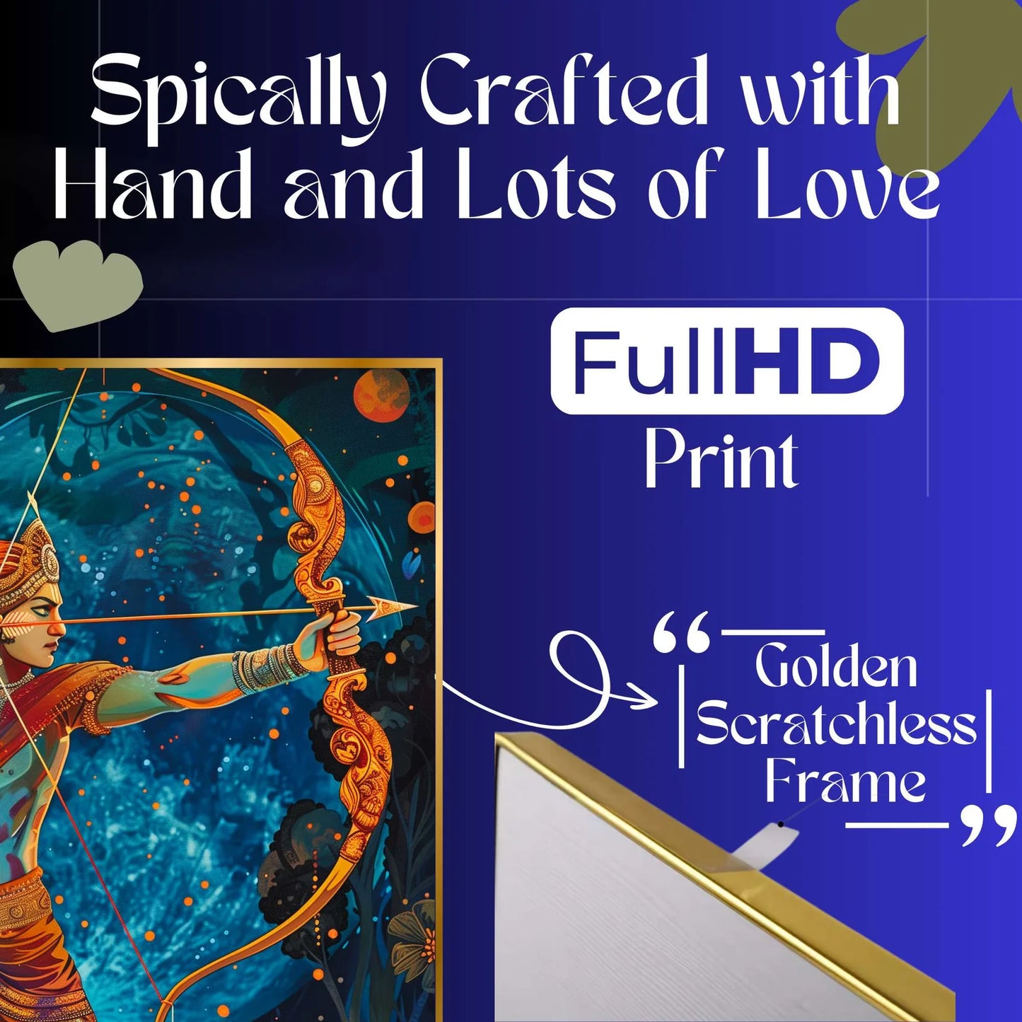 Golden Framed Wall Paintings