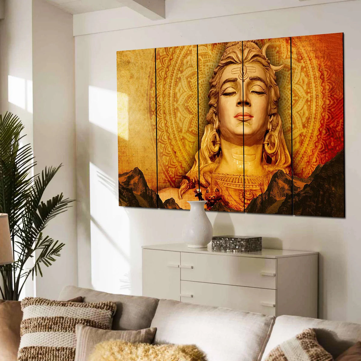 SET OF 5 DIGITAL WALL PAINTING - TN Creations