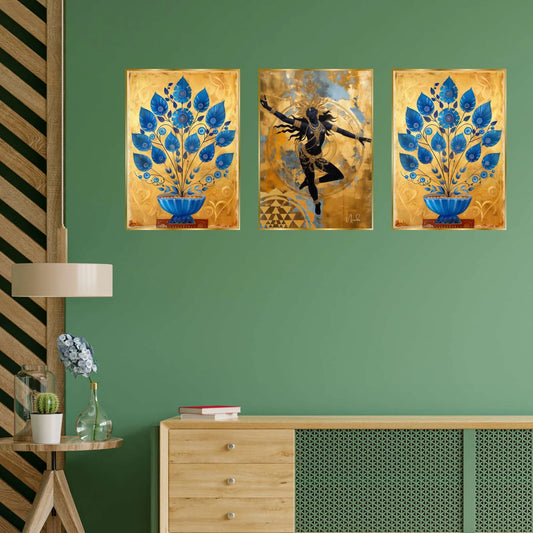 Golden Framed Wall Paintings