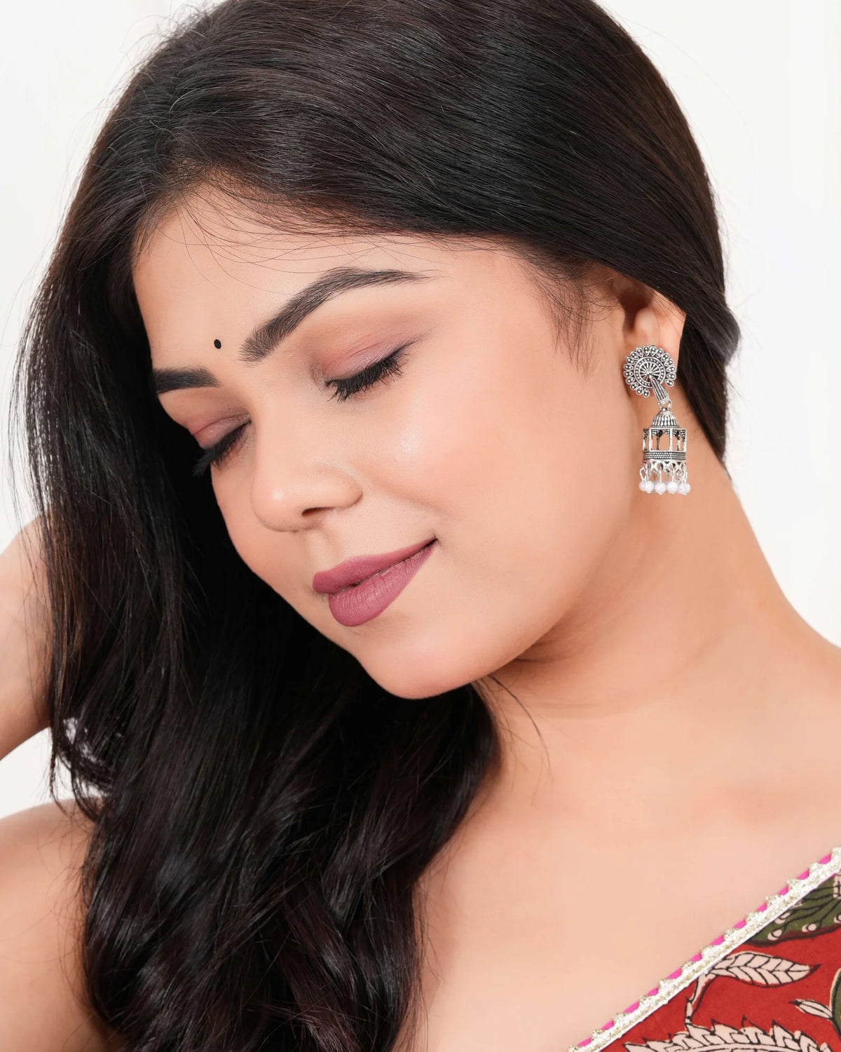 Jharokha Jhumka Earrings