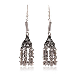 Star Tassel Jhumka Earrings