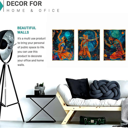 Golden Framed Wall Paintings
