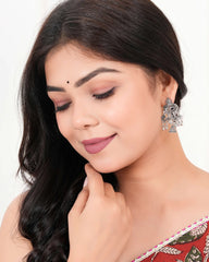 Elephant Jhumka Earrings