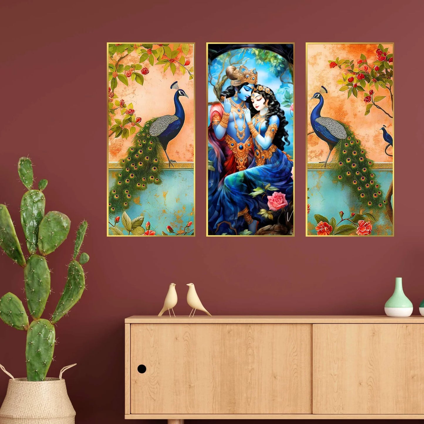 Golden Framed Wall Paintings