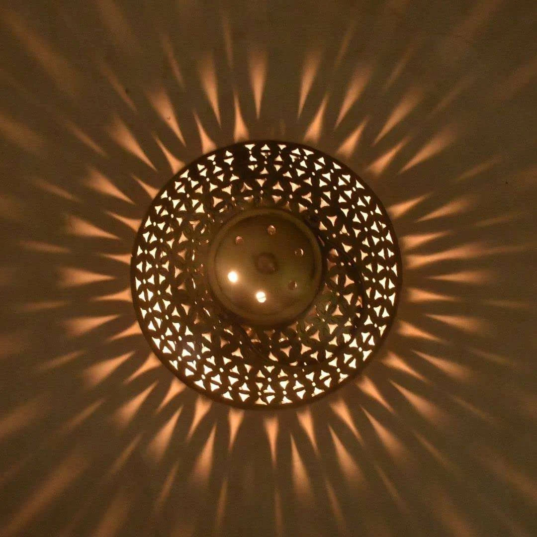 Brass Incense Burner with Smoke - TN Creations