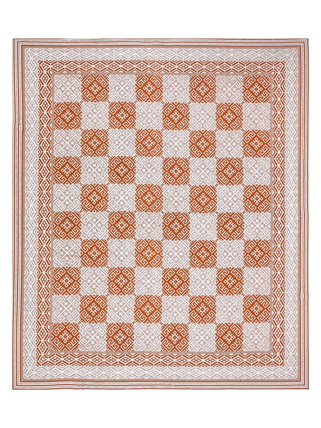 100% Pure Cotton Traditional Printed Bedsheet for Double Bed King Size Bedsheet with 2 Pillow Covers - TN Creations