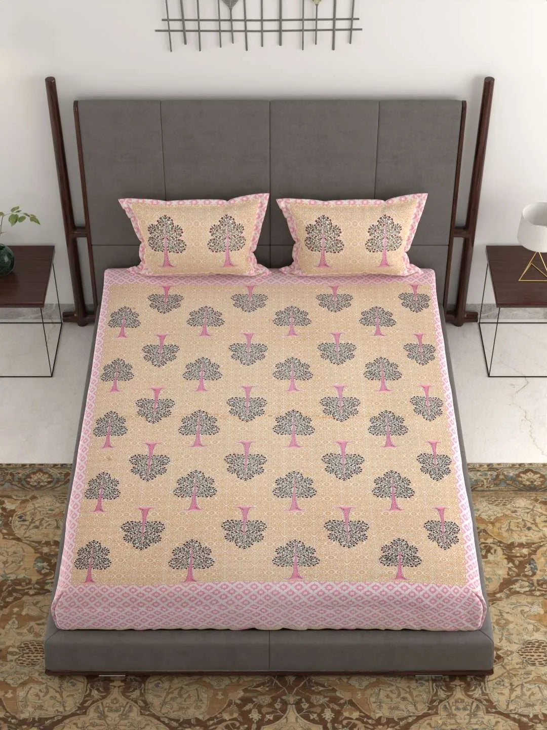 100% Cotton King Bed Sheet Set - TN Creations