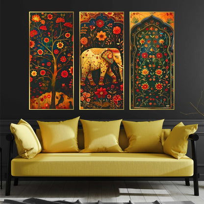Golden Framed Wall Paintings
