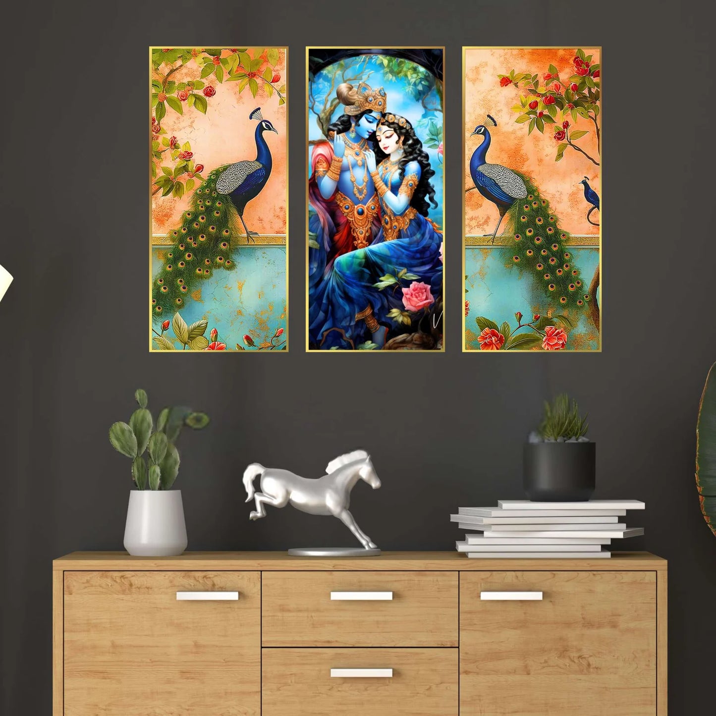Golden Framed Wall Paintings
